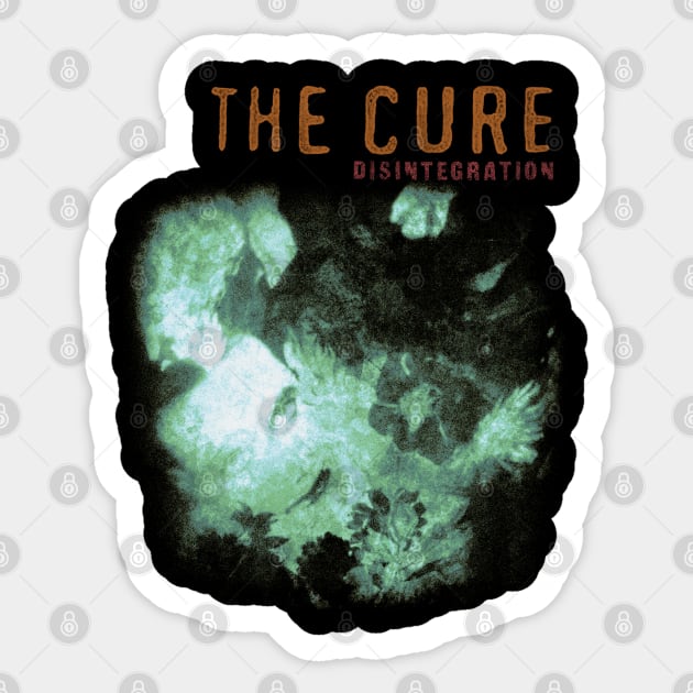 The Cure Disintegration Sticker by PUBLIC BURNING